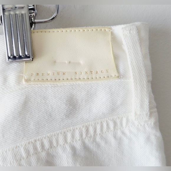 Citizens of Humanity  premium Vintage Denim white Skirt - Picture 4 of 6